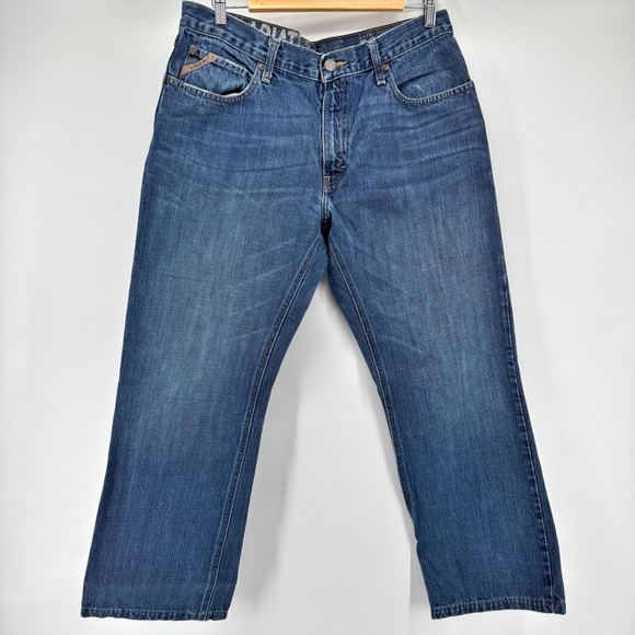 Ariat Other - Ariat Mens Jeans Size 34x32 Blue Denim Straight Leg Casual Work Outdoor Chore